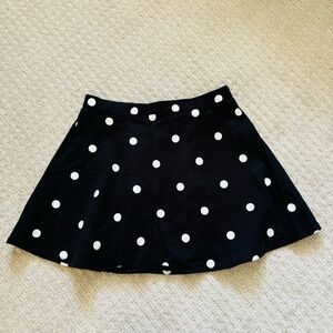 Polka dot circle skirt